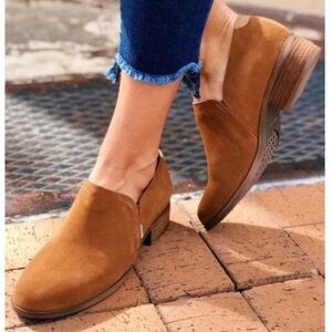 TOMS Caramel Brown Low-ankle Shaye Booties loafers
